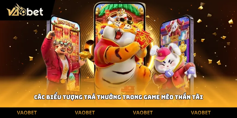 Các biểu tượng trả thưởng trong game mèo thần tài